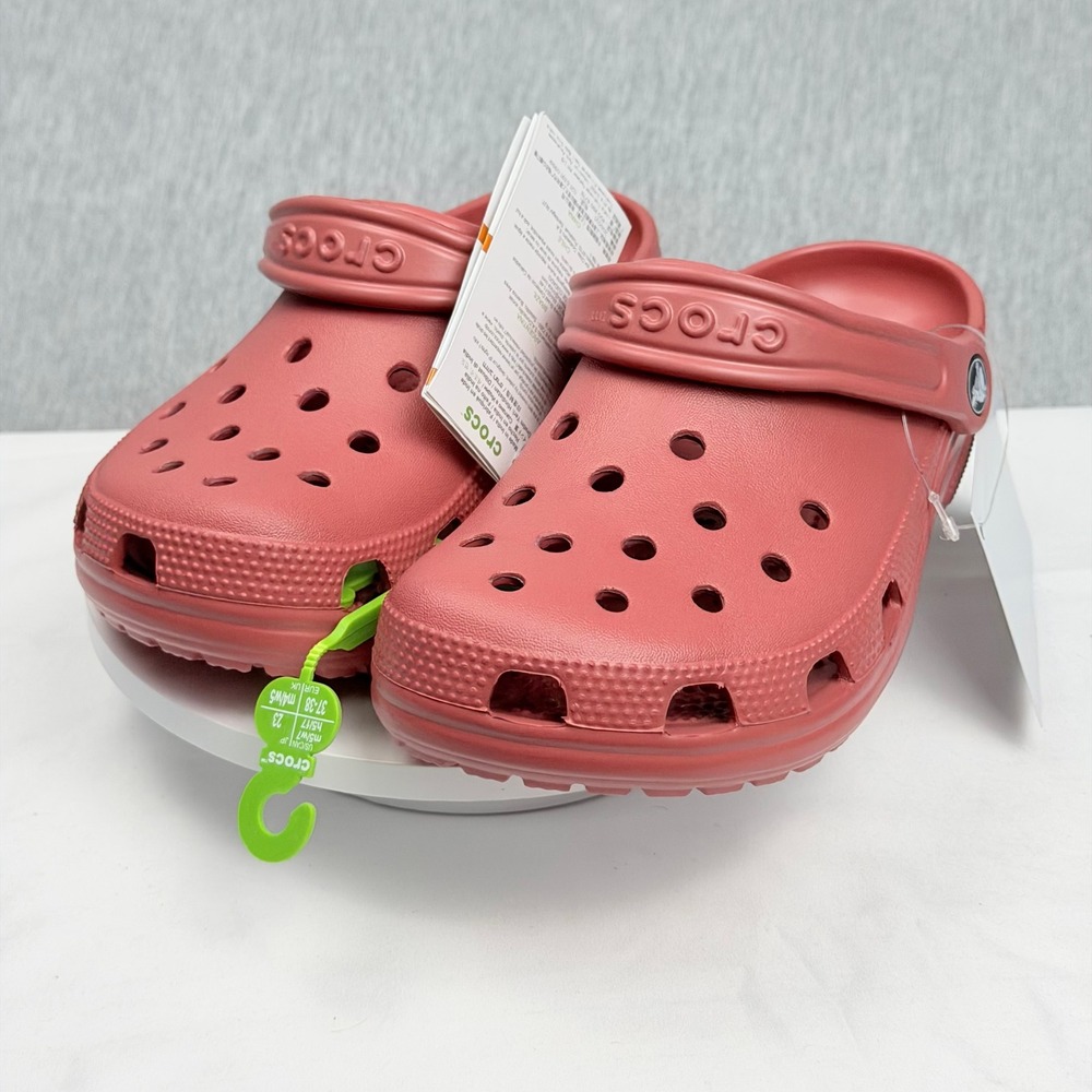 Crocs Classic Clog Strawberry Wine Pink Mens 5 Womens 7 10001-6XJ New